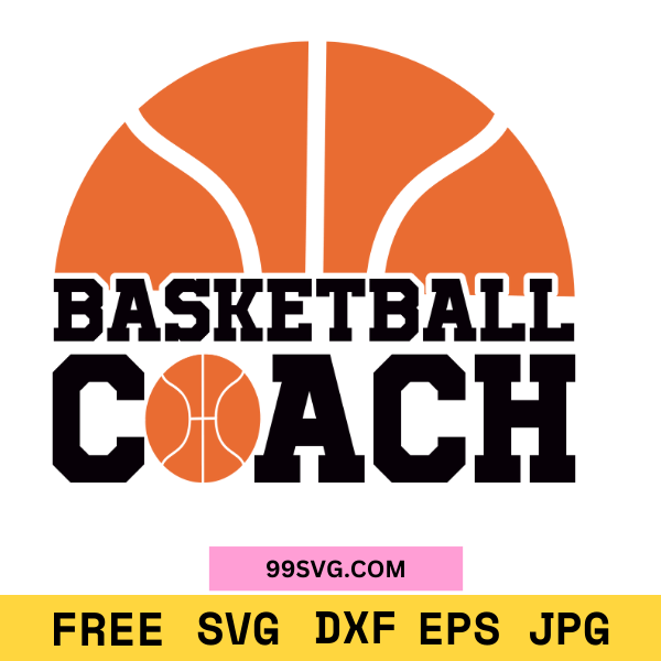 Basketball Coach SVG Design Perfect for Cricut & Silhouette
