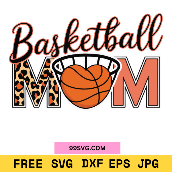Basketball Mama SVG & PNG Perfect for Cricut & Silhouett