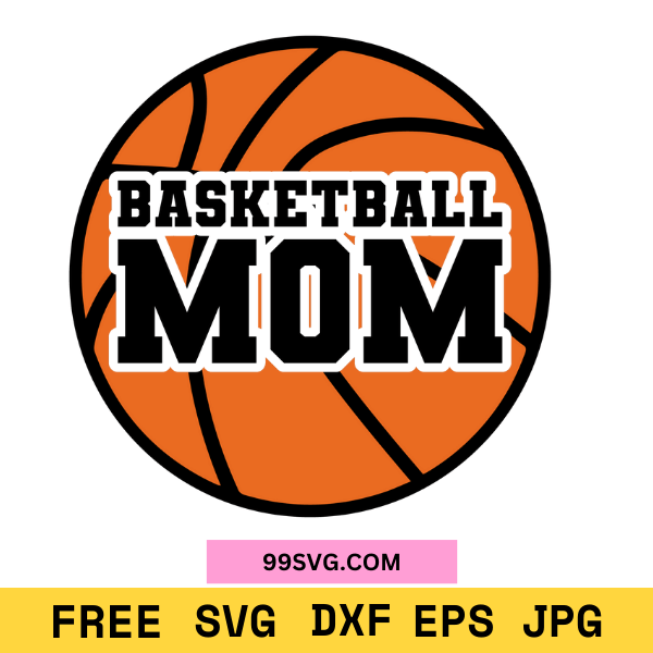 Basketball Mom T-Shirt SVG Perfect for Cricut & Silhouette Crafts