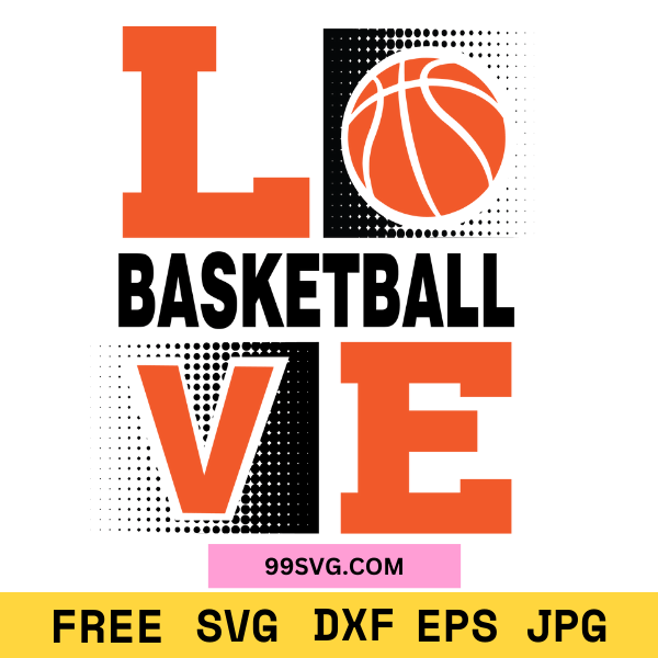 Basketball SVG Perfect for Cricut & Silhouette Crafting