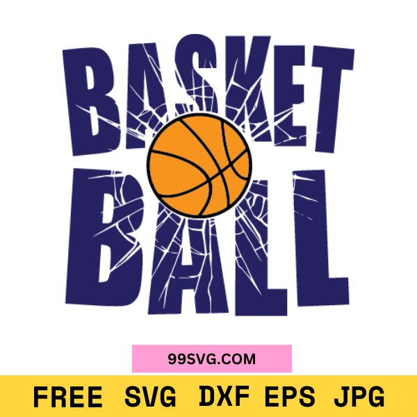 Basketball SVG Perfect for Cricut & Silhouette