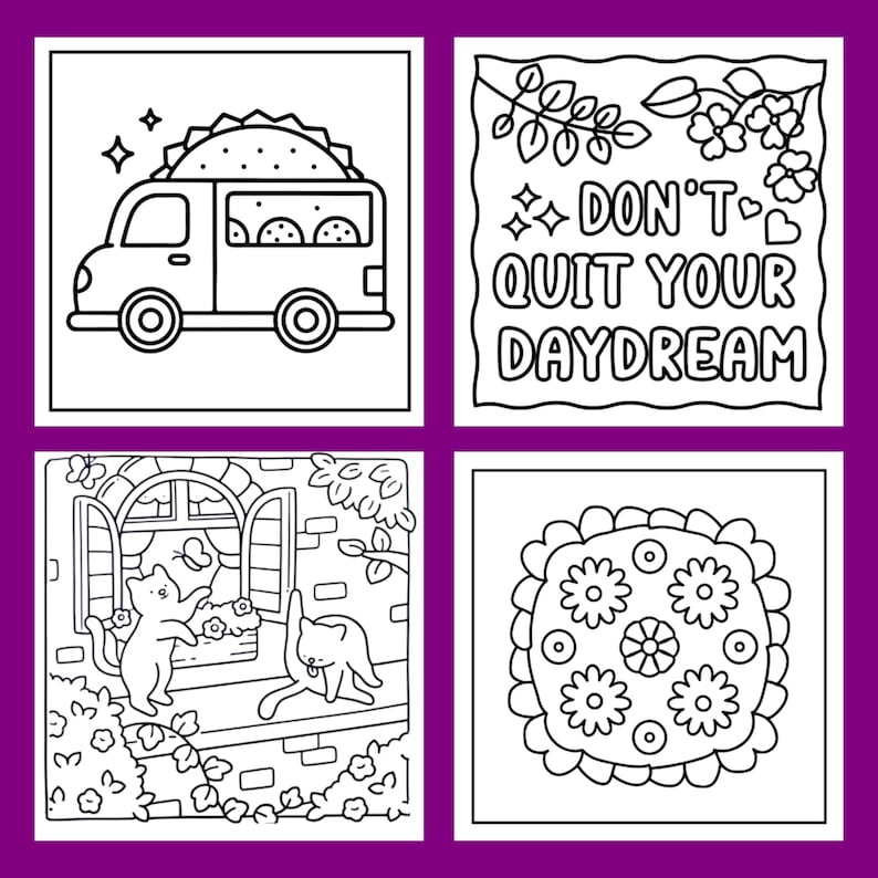 9500+ Mega Coloring Bundle – 100+ Cozy, Cute & Relaxing PDF Books for All Ages! - 99SVG