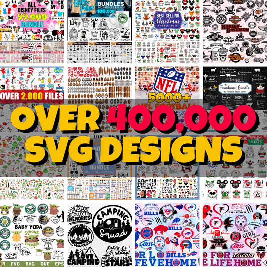 All You need to start Crafting : +500K SVG Designs & Cricut Guides