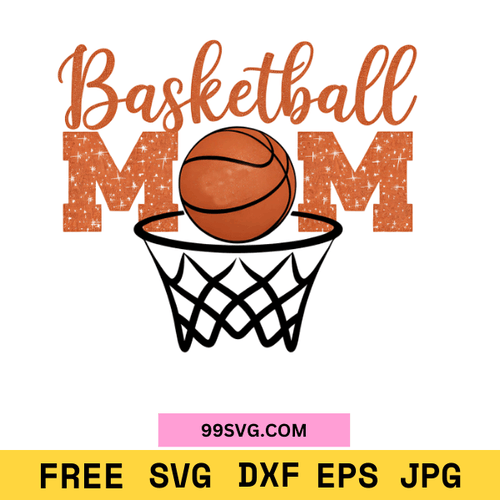 Basketball PNG, Basketball Mom PNG Perfect for Cricut & Silhouette Crafts