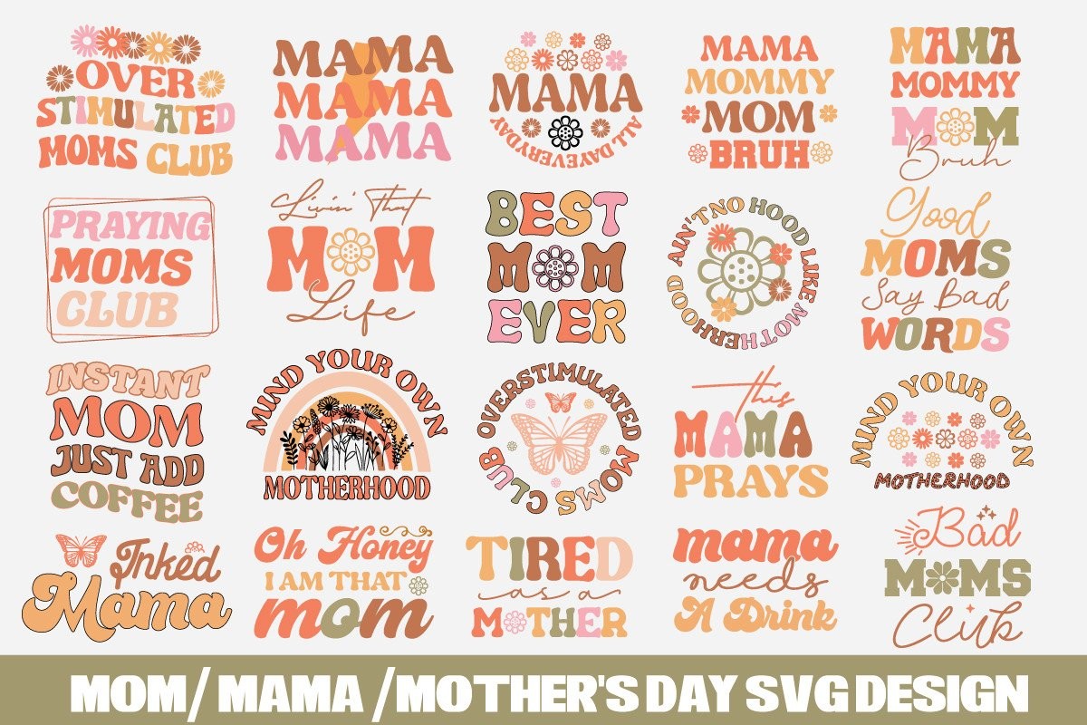 FREE Mother’s Day Mega SVG Bundle — 82 Premium Designs for Cricut & Sublimation - 99SVG