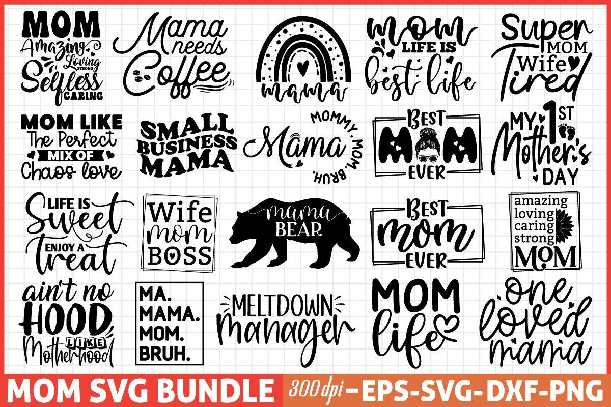 FREE Mother’s Day Mega SVG Bundle — 82 Premium Designs for Cricut & Sublimation - 99SVG