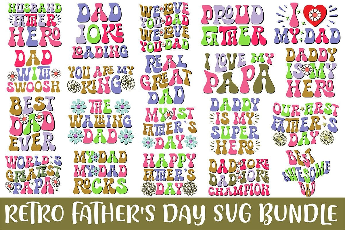 FREE Father’s Day Mega SVG Bundle — 90+ Premium Designs for Cricut & Sublimation - 99SVG