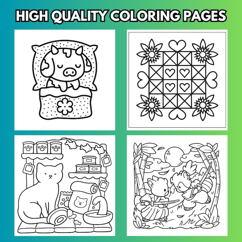 🌟 Ultimate Lifetime Bundle: 50,000+ Coloring Pages – Endless Cozy Coloring Fun! 🎨✨ - 99SVG