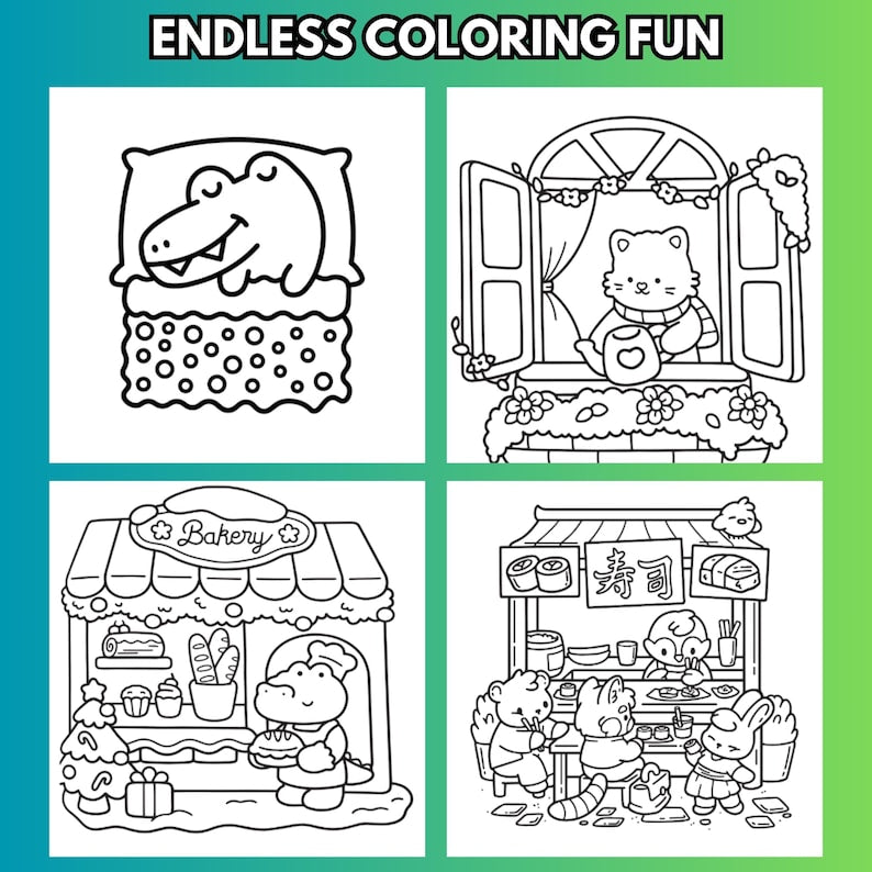 🌟 Ultimate Lifetime Bundle: 50,000+ Coloring Pages – Endless Cozy Coloring Fun! 🎨✨ - 99SVG
