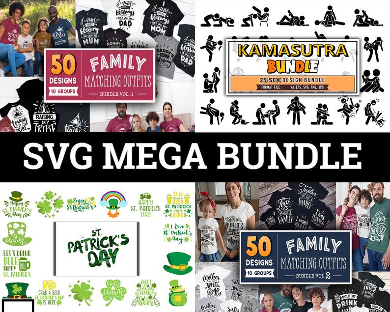 1400 Massive SVG Cut Files Bundle