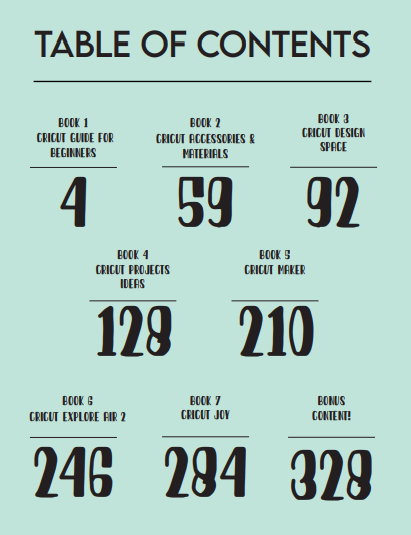 Cricut: 7 Books in 1: The Perfect Guide You Can't Find in The Box! - 99SVG