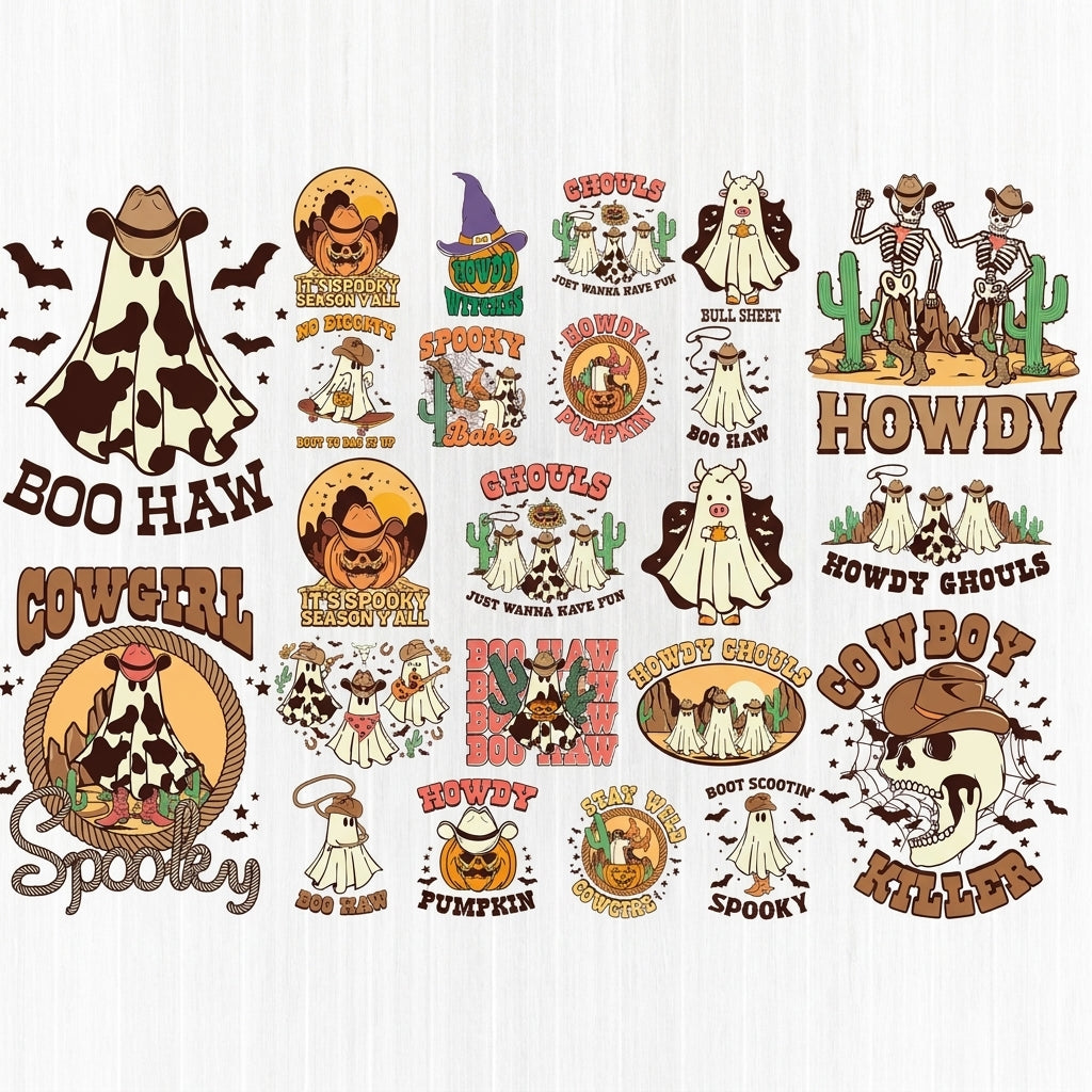 🎃 Retro Halloween SVG Mega Bundle – Huge Cricut Collection!